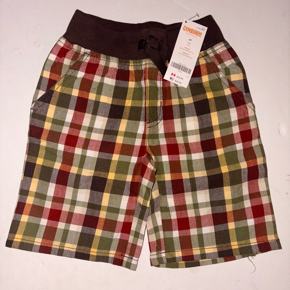 NWT Gymboree size 4t boys shorts